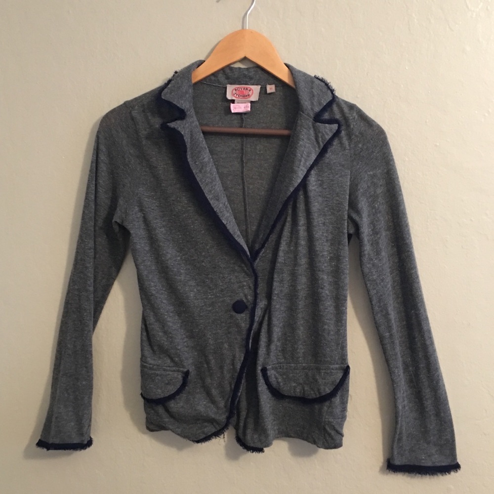 Grey cardigan